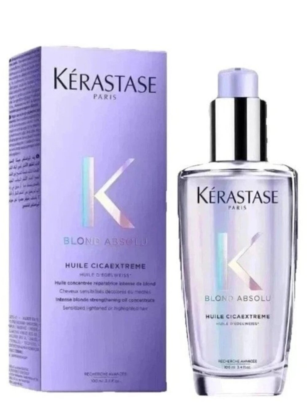 Kérastase Blond Absolu Huile Cicaextreme Hair Oil 100ml Blonde Repair Shine